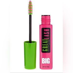 4/$20 Maybelline Great Lash BIG Washable Mascara, Blackest Black